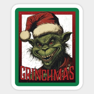 Grinchmax Sticker